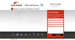Desktop Screenshot of controlz.com.au